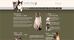 Desktop Screenshot of guide-chats.com